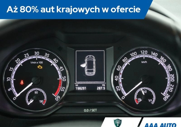 Skoda Octavia cena 52501 przebieg: 198290, rok produkcji 2018 z Ostroróg małe 211